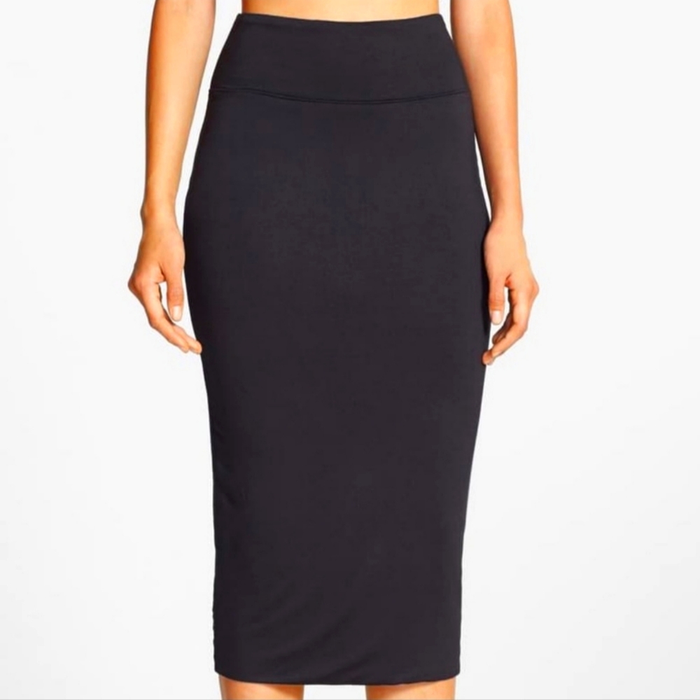 High Waisted Tube Midi Skirt 🌻
